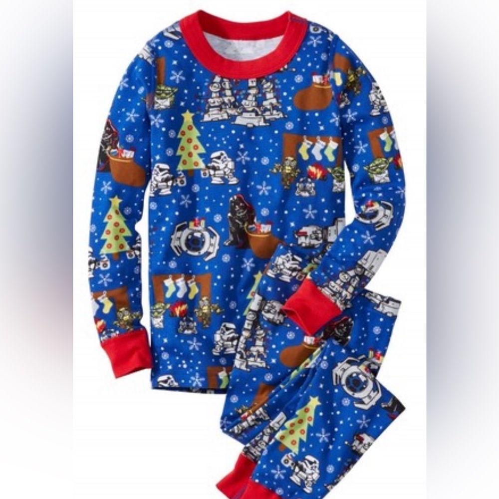 Hanna Andersson Star Wars Christmas  Pajama Set